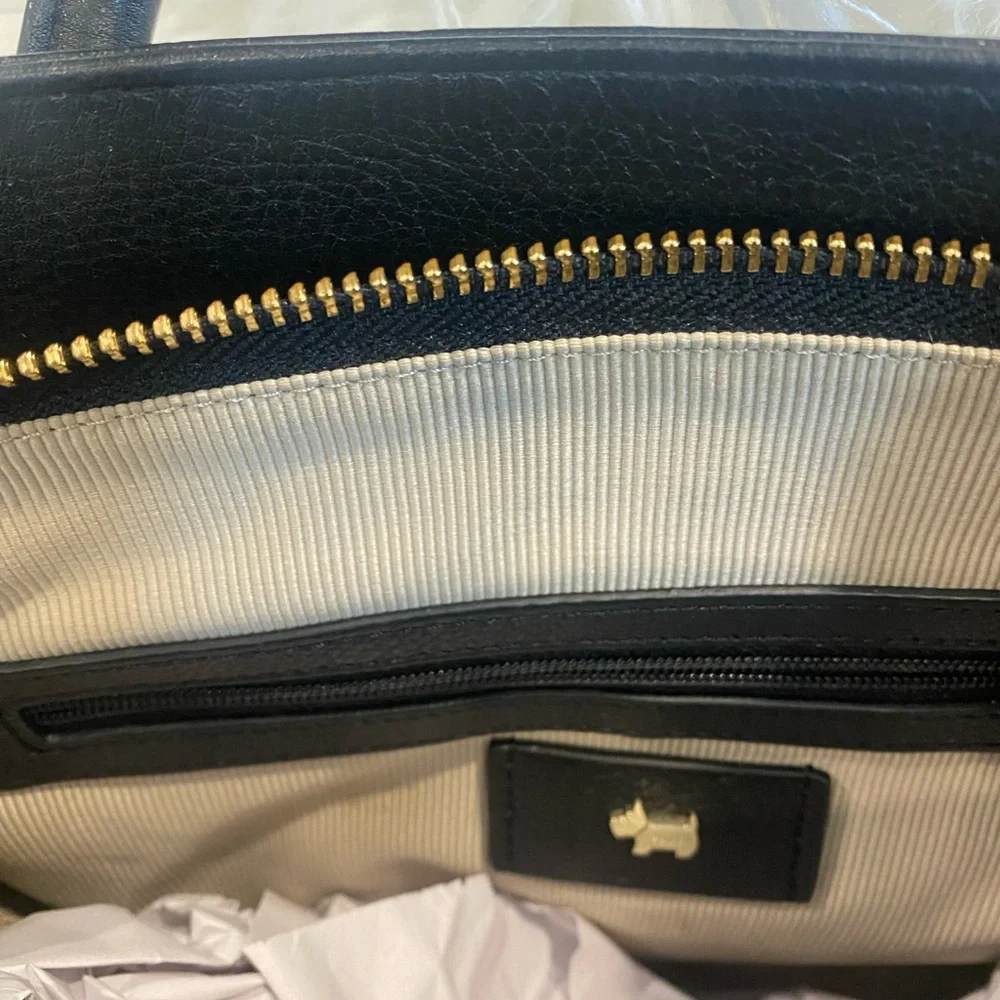 RADLEY LONDON Brand New Black Genuine Leather Crossbody Shoulder Bag - Picture 10 of 15